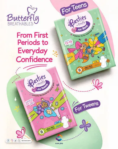 Butterfly Besties For Tweens 13-19 years Long