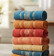 Towels Cotton  Embdry Boder 27*54 Cotton