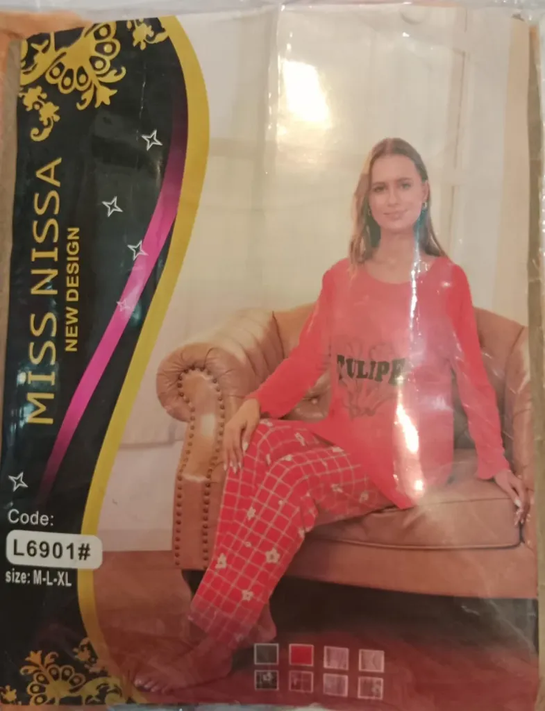 Miss Nisa Night Wear Shirt & Trowser
