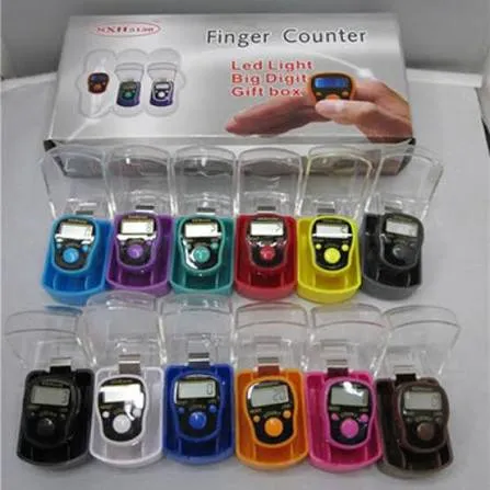Finger Counter Led Light
