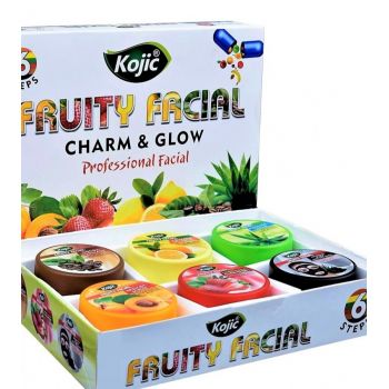 Kojic Fruity Facial 6 Steps Kit