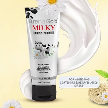 Arena Gold Milky Face Wash 60g