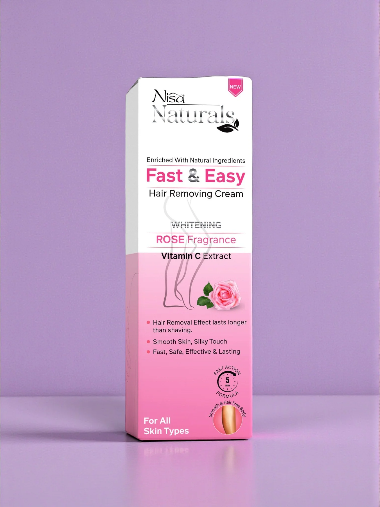 Nisa Rose H/R Cream 120ml