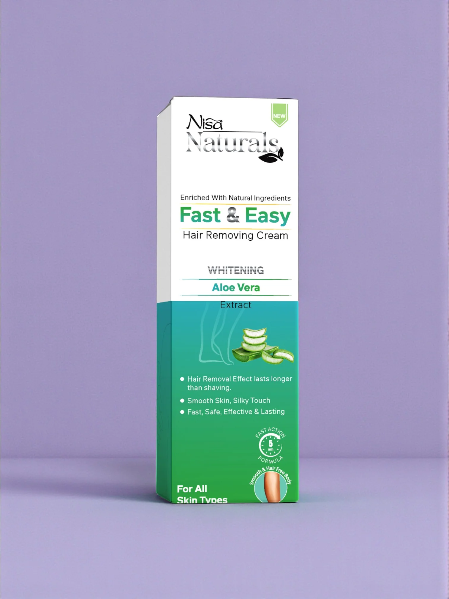 Nisa Natuals Aloe Vera H/R 120ml